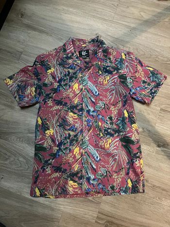 Chemise homme vintage multicolore Pull Bear taille S très bon état