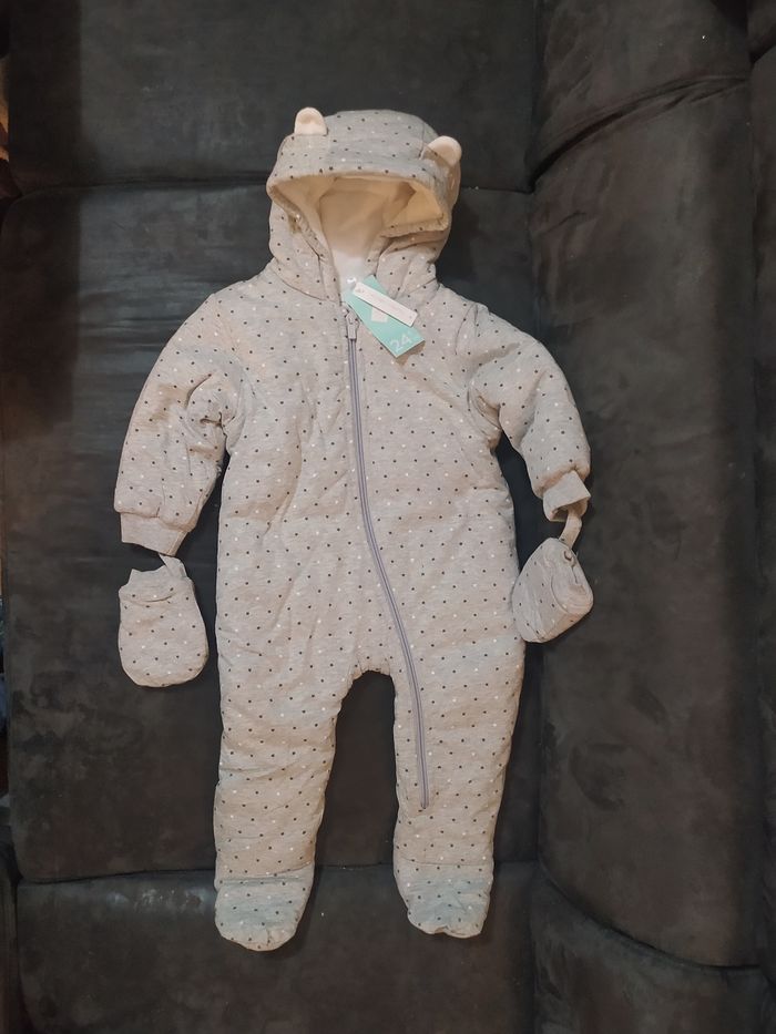 Combinaison pilote étoile 9/12 mois - photo numéro 2