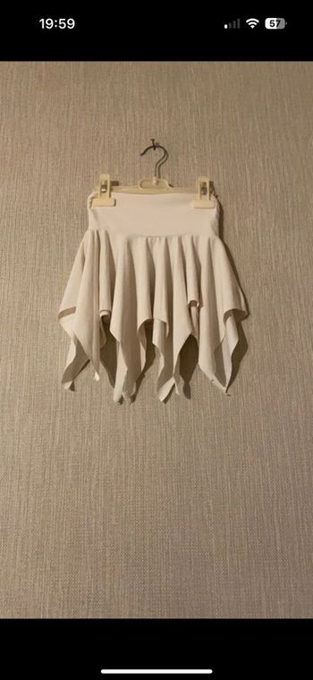 Jupe blanche 8 ans