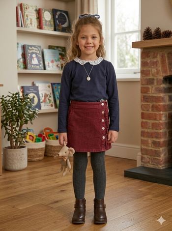 Ensemble fille 7 ans Sergent major 