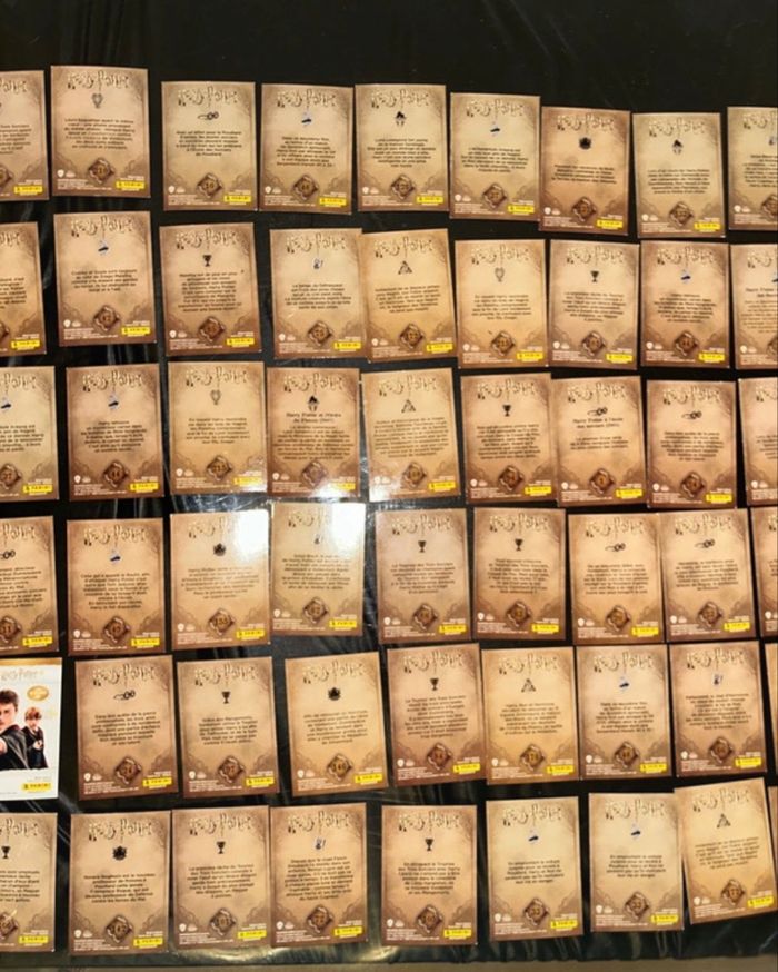Lot de 84 carte Harry Potter panini collection - photo numéro 6