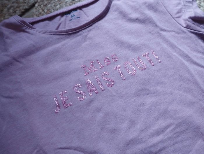 Lot t-shirts Kiabi 8ans - photo numéro 5