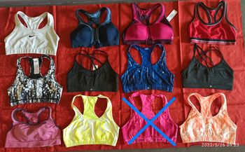 Brasserie femme sport 7€ pièces