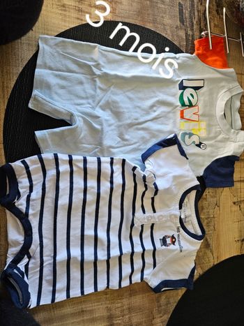 Lot de 2 bodys été