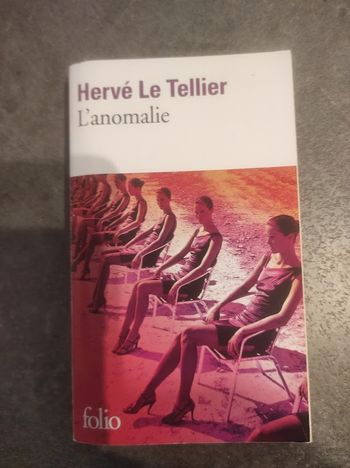 L'anomalie Hervé Le Tellier Folio 2023