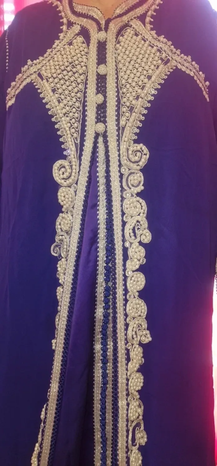 Caftan 2 pièces grande taille - photo numéro 8