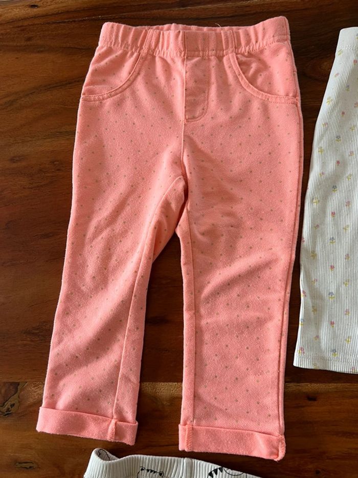 Lot legging/pantalon fille 18 mois - photo numéro 7