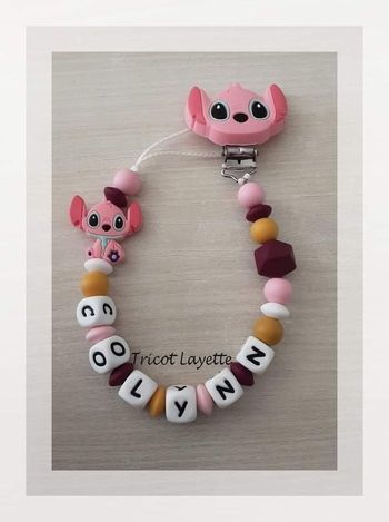 Attache tétine angel