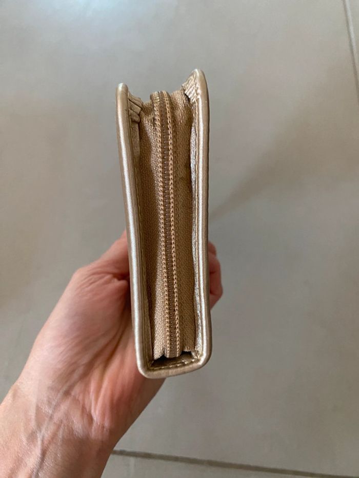 Swarovski pochette maquillage ou bijoux dorée avec brillants - photo numéro 9