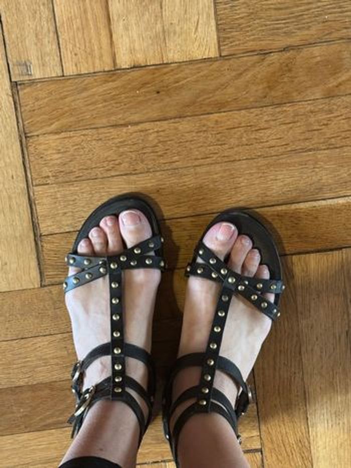 Sandales Les Tropeziennes Noires T 37 - photo numéro 2