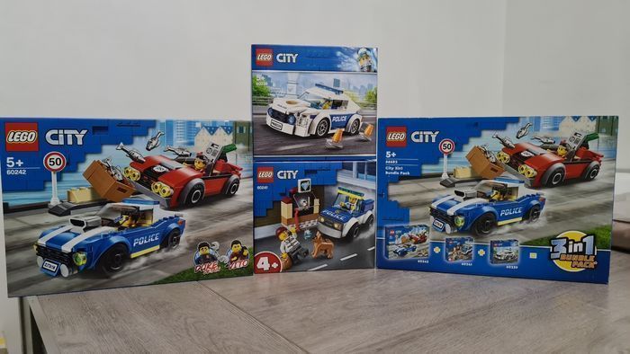 LEGO CITY Pack 3en1 60239 + 60241 + 60242. - photo numéro 1