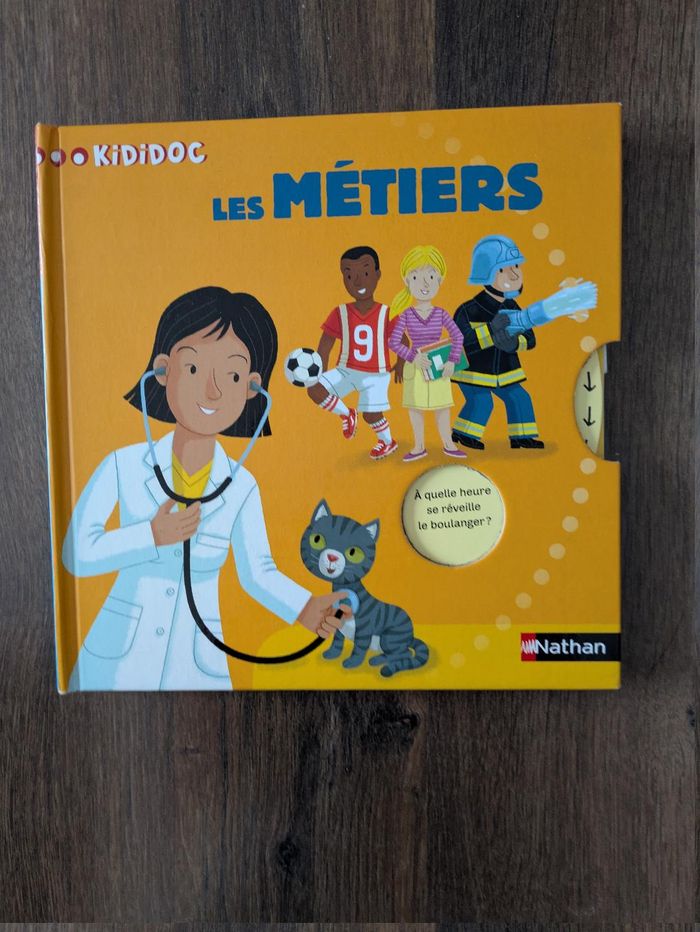 Livre kididoc Les métiers n°34