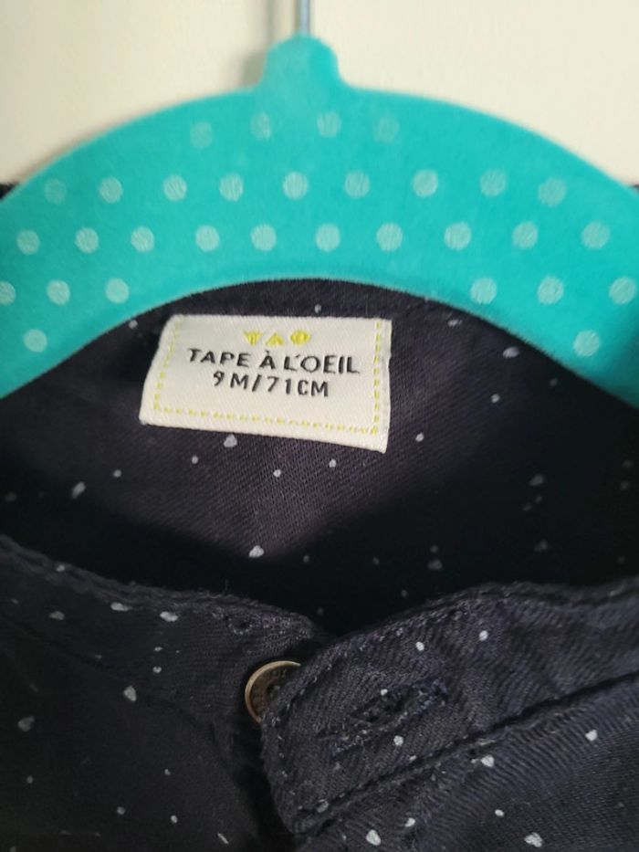 Chemise bleue nuit - photo numéro 2