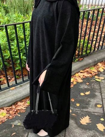 robe abaya noir