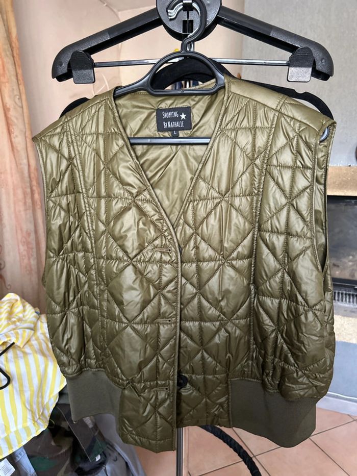 Gilet sans manches kaki Grungemama