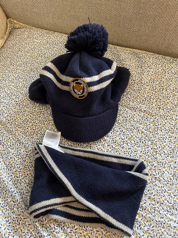 Ensemble bonnet + tour de cou Vertbaudet