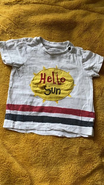 Tee shirt garçon 6 mois