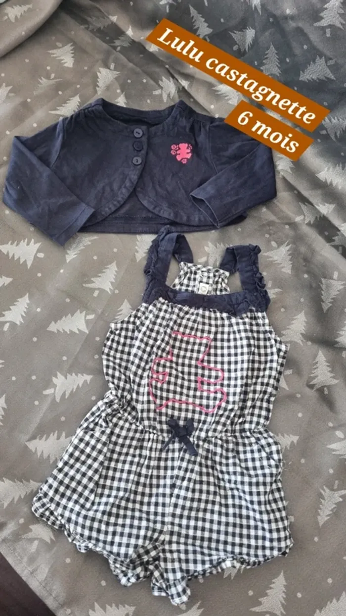 Ensemble bébé fille lulu castagnette