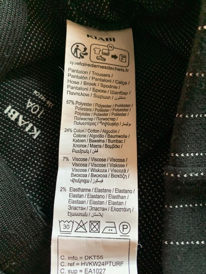 Pantalon Flare Kiabi Taille 10 ans - photo numéro 2