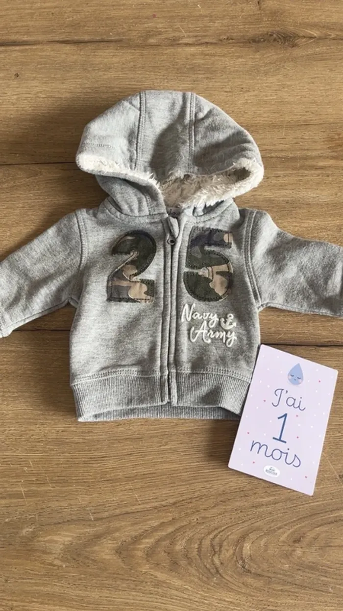 Veste garçon 1 mois
