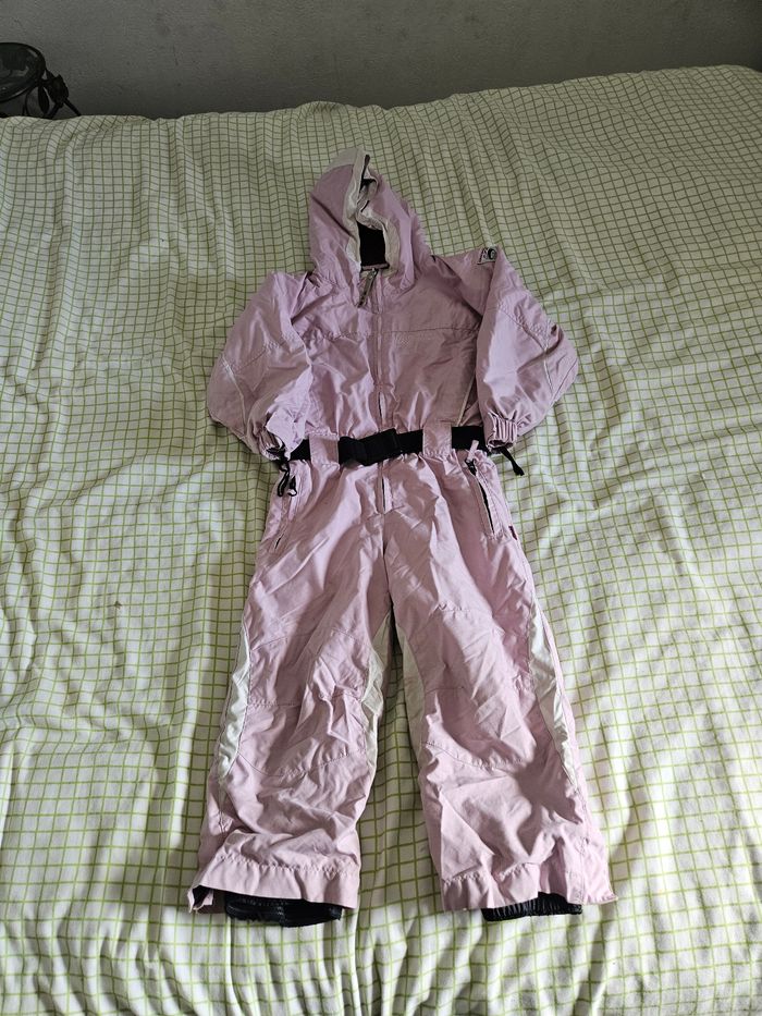 Combinaison ski fille 4 ans rose