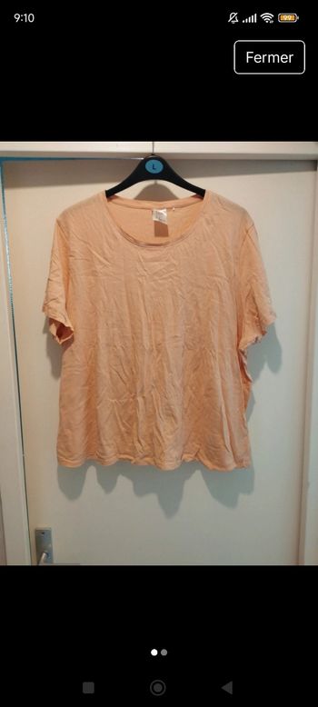 T shirt manches courtes femme