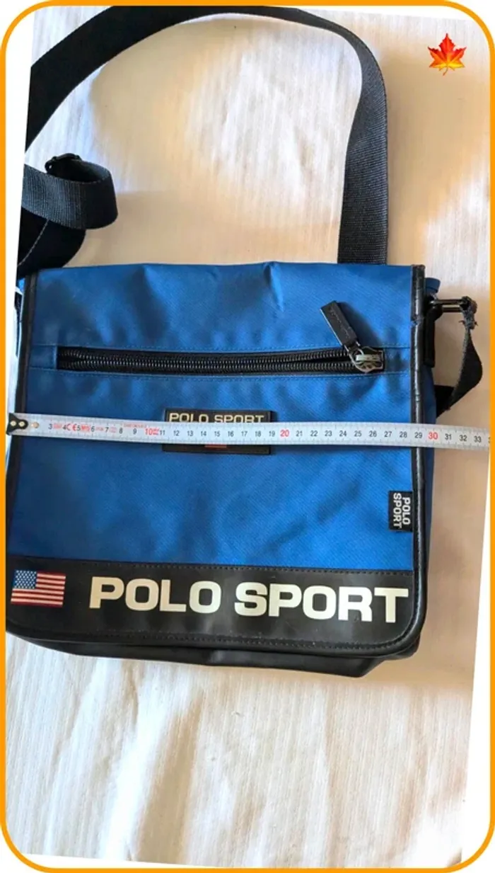 Sacoche à bandoulière Polo Ralph Lauren Vintage - photo numéro 10
