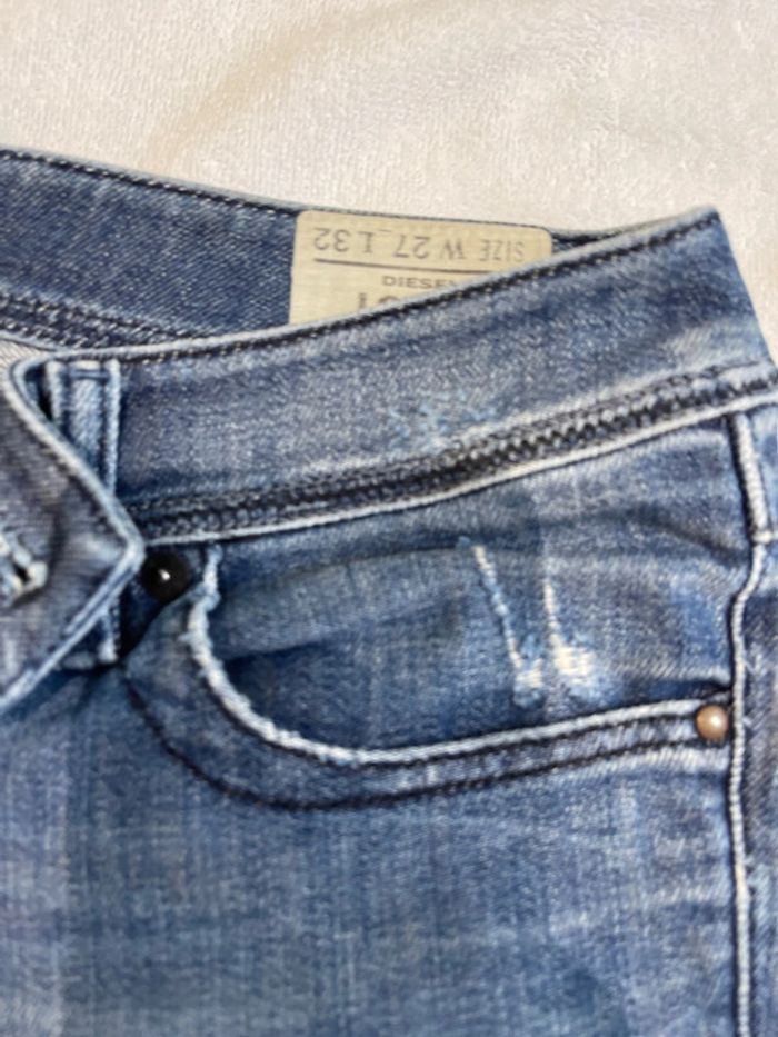 Jean, taille basse diesel w27 l32 - photo numéro 5