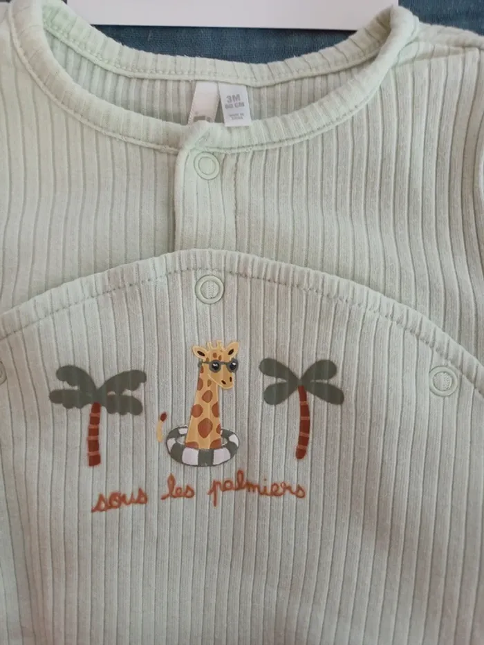 Pyjama léger 3 mois - photo numéro 2