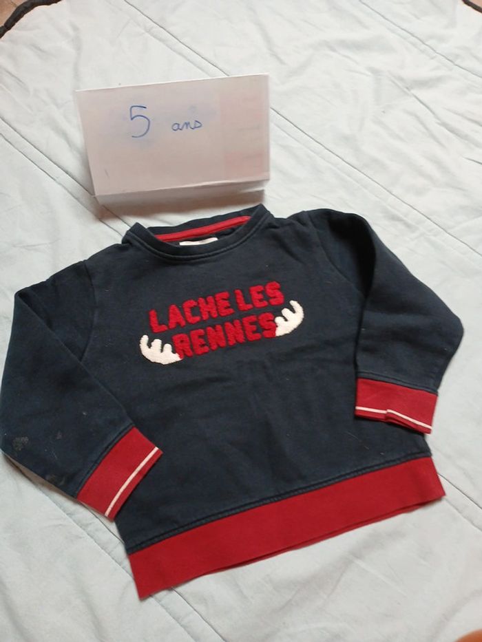Pull Noël  5 ans