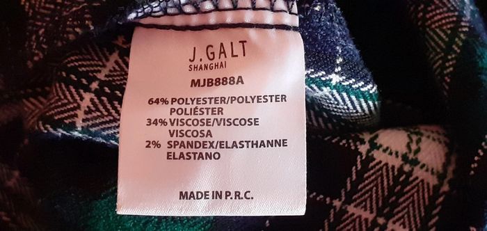 Pantalon carreaux tartan vert - photo numéro 6