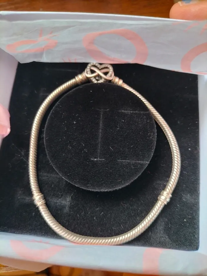 Bracelet coeur infini Pandora - photo numéro 4