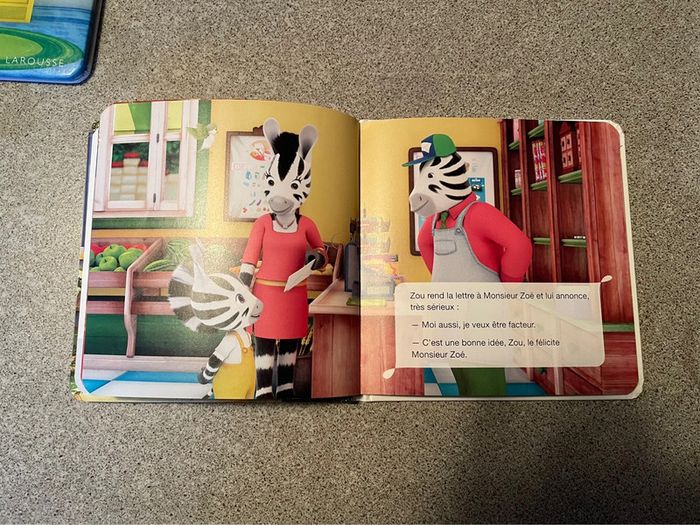 Lot de quatre livres Zou - photo numéro 8