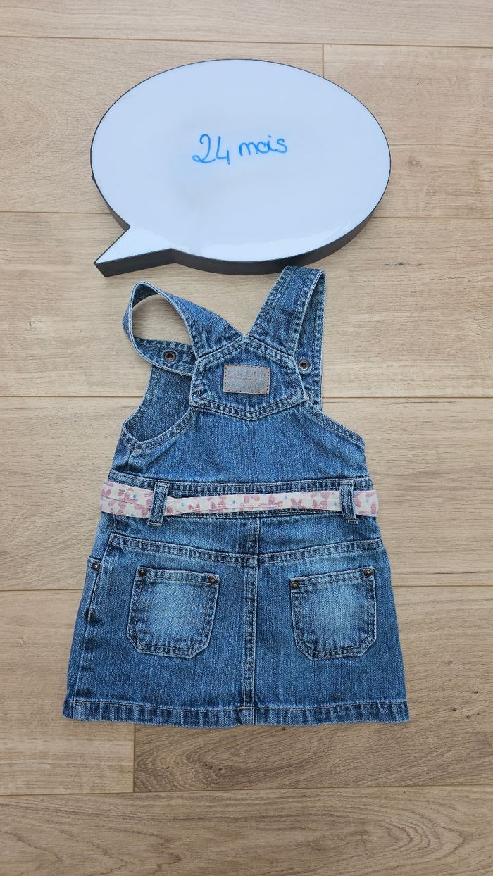 Robe 👗 jeans 24mois - photo numéro 3