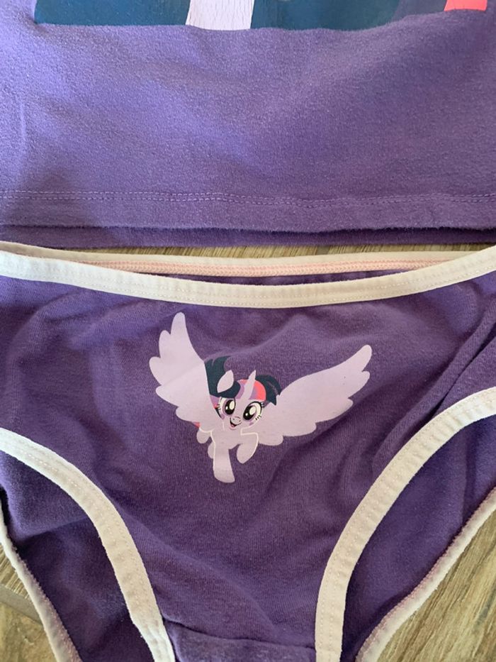 Pyjama haut et culotte taille 8 ans licorne - photo numéro 3