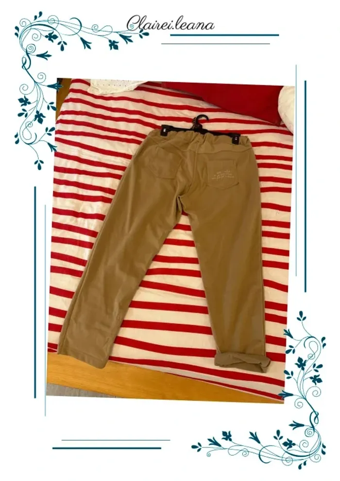🛑 pantalon marron grande taille 🛑 3XL - photo numéro 2