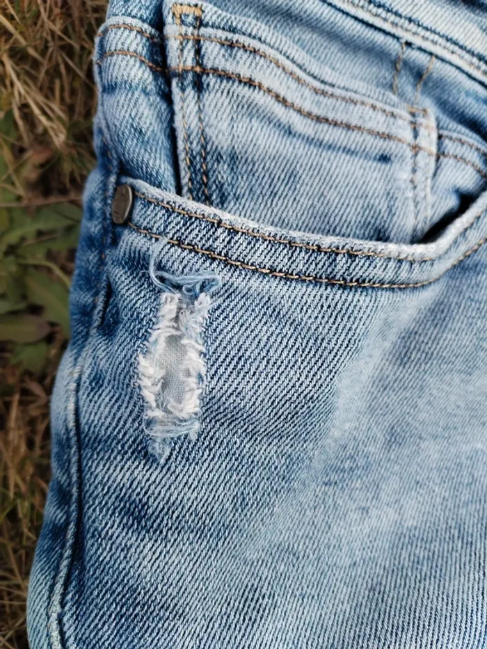 Jean Teddy Smith bleu used Marlon fit taille 40 W31 L34 - photo numéro 6