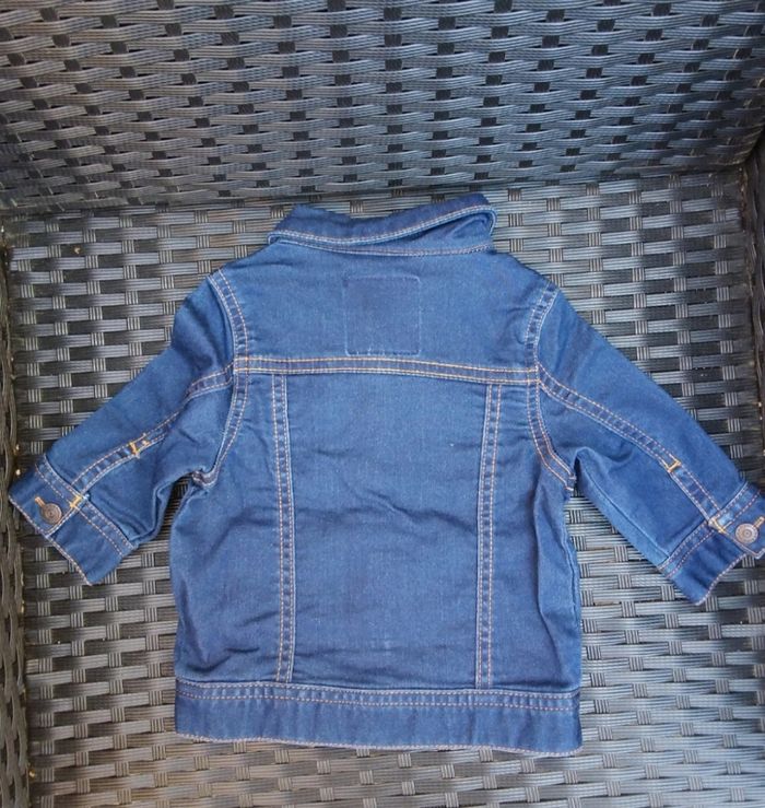 Veste en jeans 3 mois - photo numéro 2