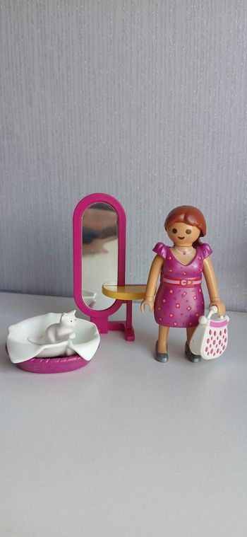 Playmobil femme chat