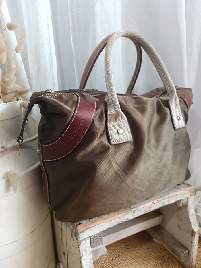 Lancel | Sac en toile et cuir | miss Lancel