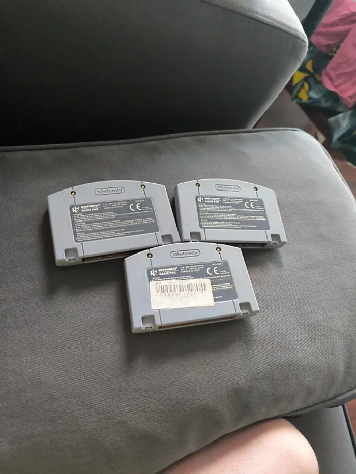 Lot 3 jeux nintendo 64 - photo numéro 2