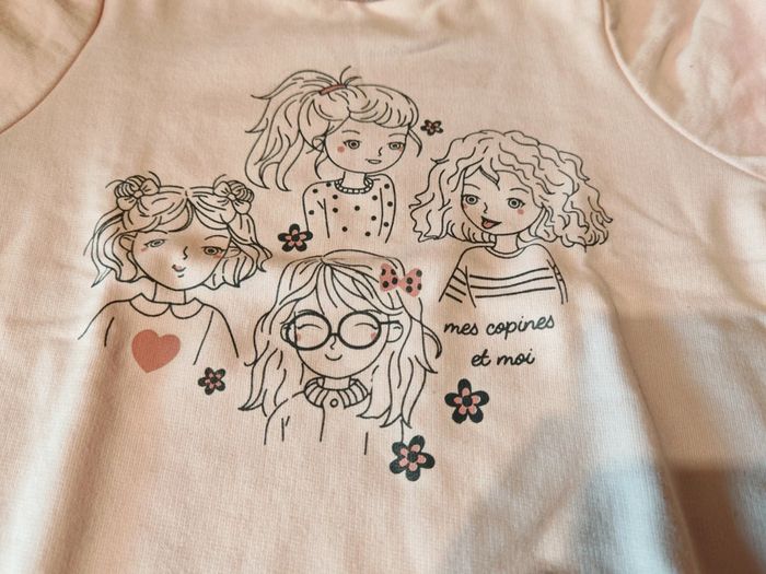 Pull rose fille taille 3 ans - photo numéro 2