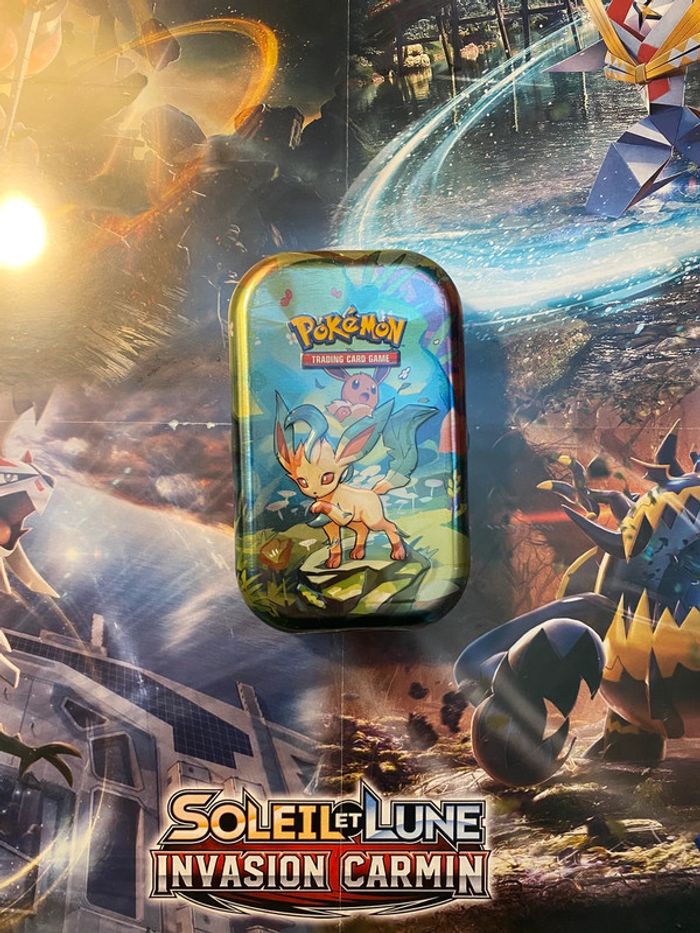 Mini tins phyllali pokémon évolutions prismatiques EV8.5