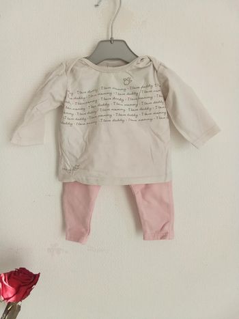 Ensemble bébé fille 6 mois