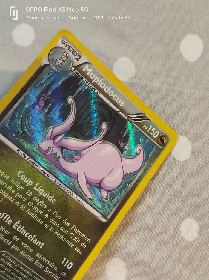 Muplodocus 60/98 HOLO Set XY Origines Antiques FR