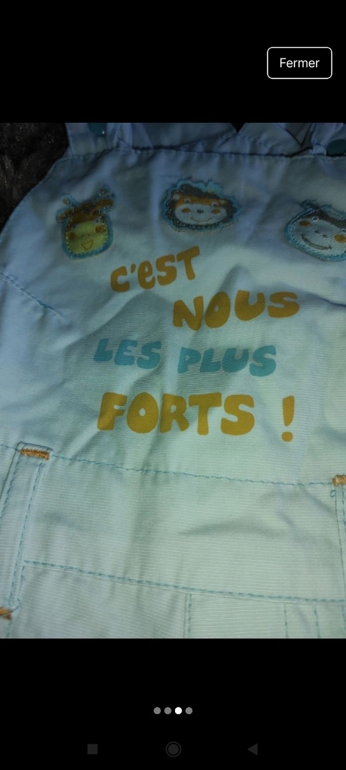 Salopette garçon e4 - photo numéro 3