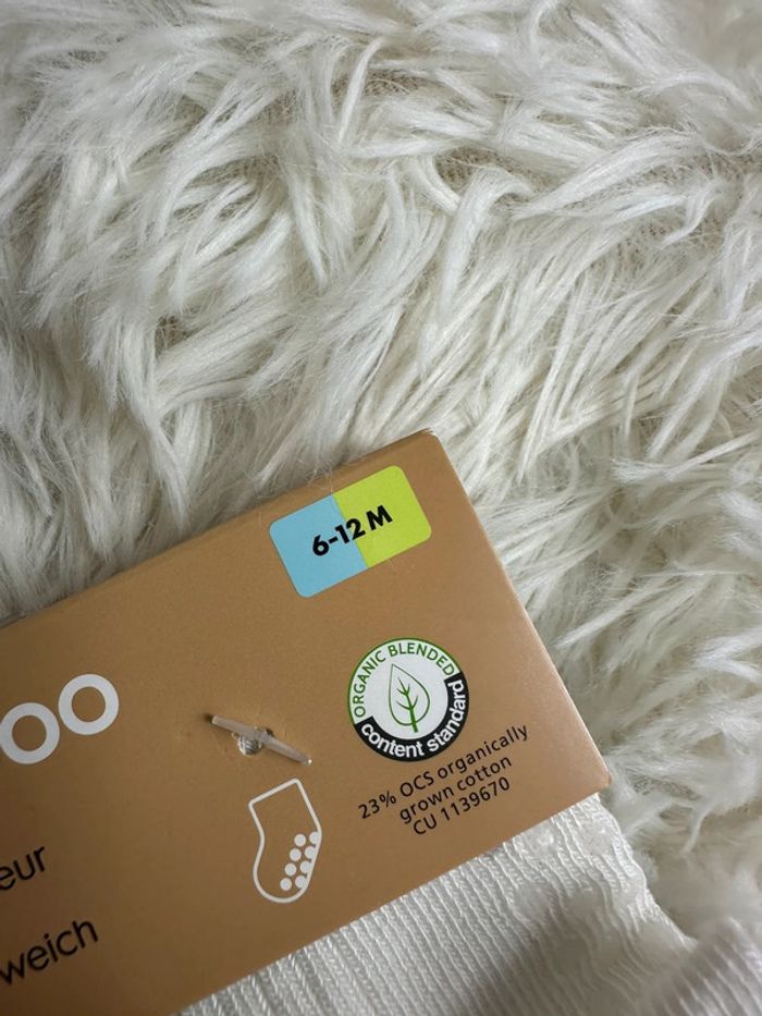 Lot de 5 paires de chaussettes Hema taille 6-12 mois en bambou - photo numéro 5