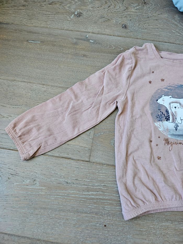 Tshirt manches longues 92cm - photo numéro 3