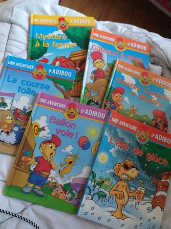 Lot 6 livre adibou