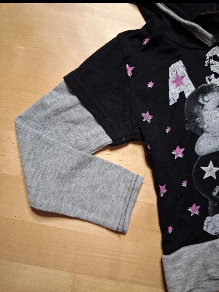 T-shirt manches longues pour fille taille 24 mois en très bon état - photo numéro 4